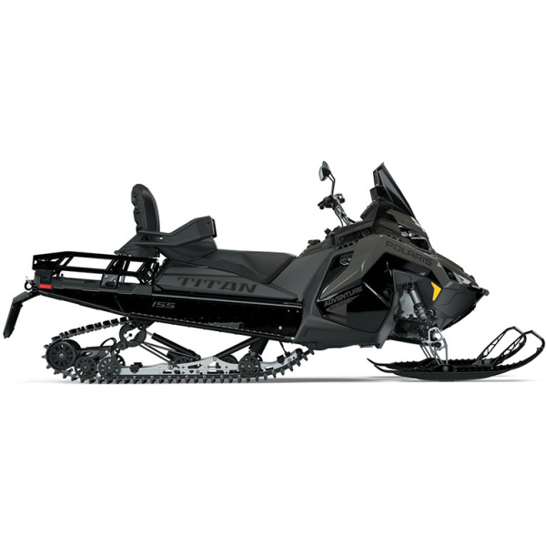 2025 Polaris 650 TITAN Adventure 155 1.5 ES Shadow Gray / Gloss Black