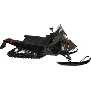 2025 Polaris 650 INDY VR1 137 Dynamix SC ES Shadow Gray / Gloss Black