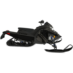 2025 Polaris 850 INDY XCR 128 SC ES Shadow Gray / Gloss Black