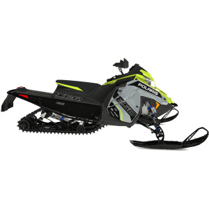2025 Polaris 650 INDY XCR 136 SC ES Storm Gray / Neon