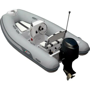 AB Alumina 9.5 ALX Deep V-Hull Aluminum Sport Console RIB Boat