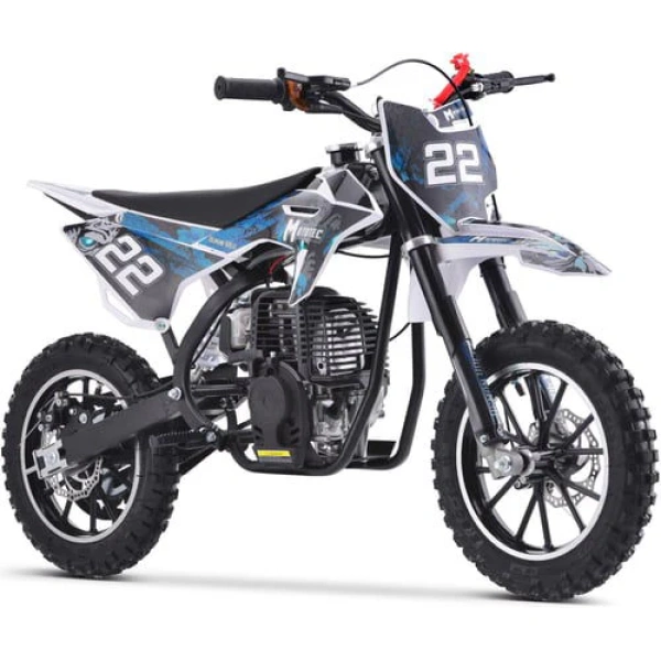 Demon Kids Gas Dirt Bike, 40cc 4-Stroke, Automatic 10/10 inch Wheels, Ages 8 and up