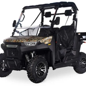 Crossfire LH200 EFI UTV Side-by-Side, Automatic with Reverse, Deluxe Alloy Wheels, Dump Bed, Windshield Included
