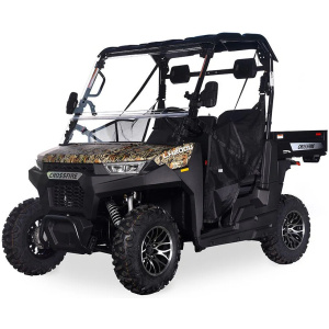 Crossfire LH200 EFI UTV Side-by-Side, Automatic with Reverse, Deluxe Alloy Wheels, Dump Bed, Windshield Included