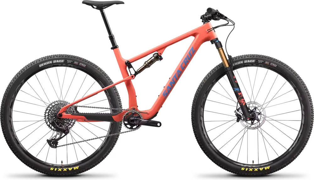 Santa Cruz Blur X01 TR Downcountry Bike Carbon CC Elite SRAM X01 2024