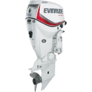 Evinrude Outboard E115DGL 115 HP Boat Motor