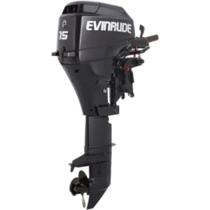 Evinrude Outboard E15TEG4 15HP Boat Motor