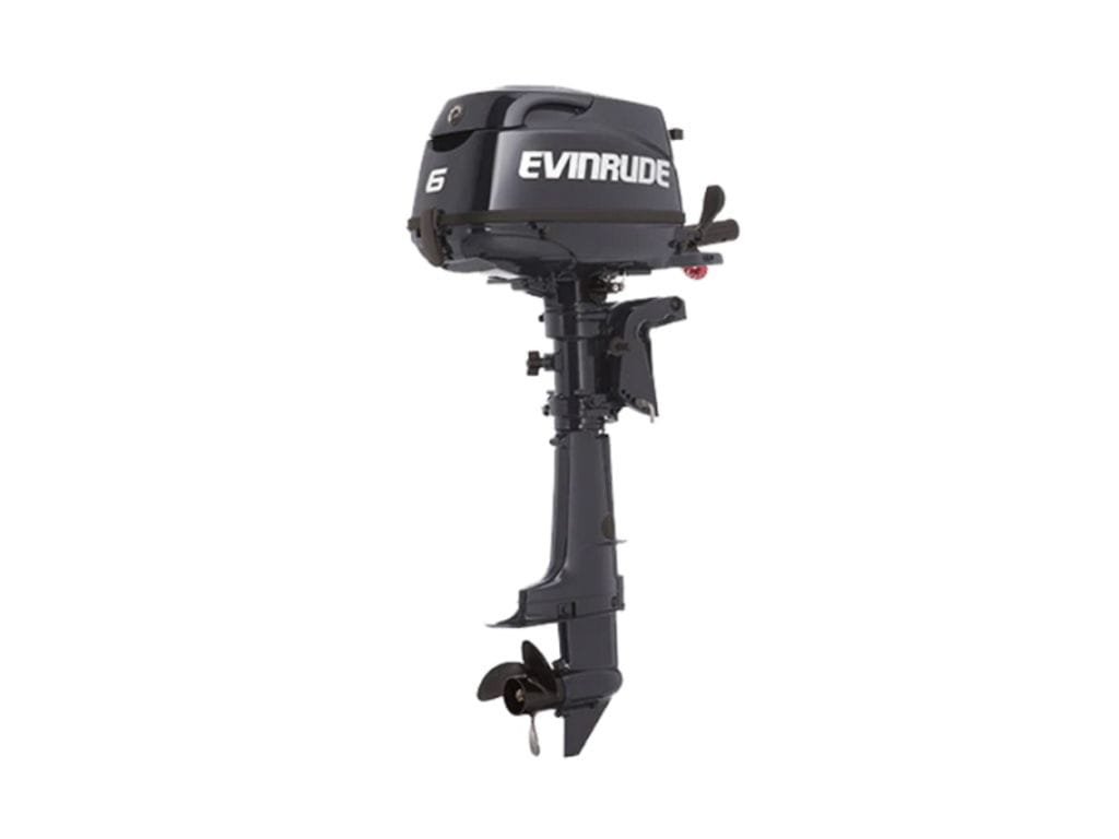 Evinrude Outboard E6RG4 6HP Boat Motor
