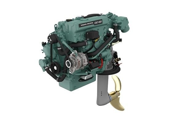 Volvo Penta D2 60 Inboard Diesel Engine