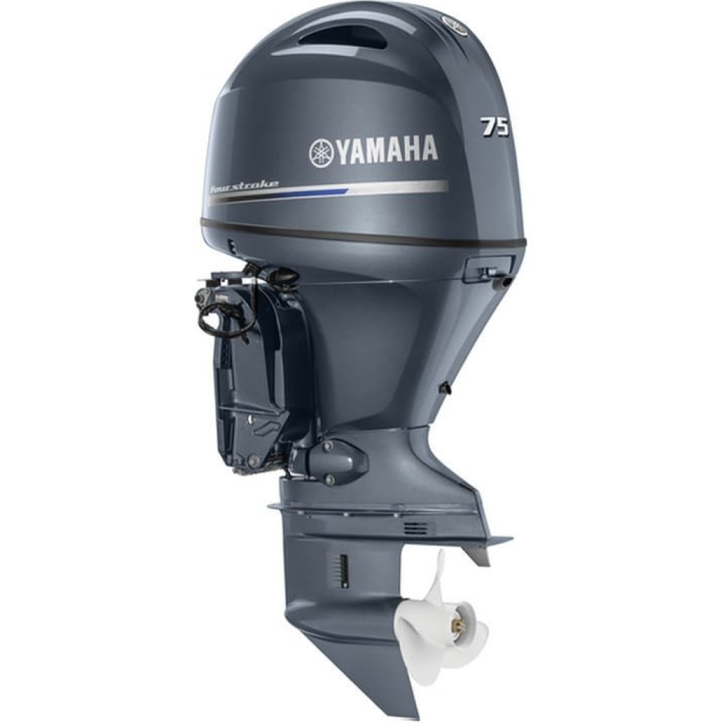 Yamaha Outboard F75LB 75 HP Boat Motor