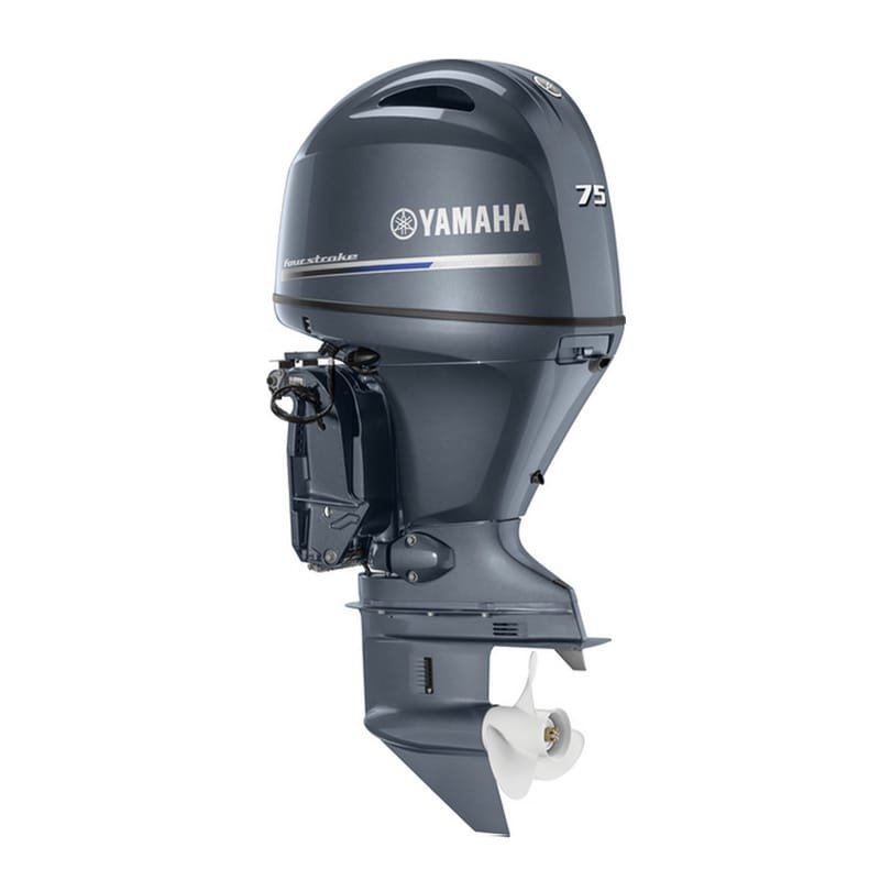 Yamaha Outboard F75LB 75 HP Boat Motor