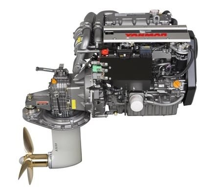 Yanmar 4JH110 Inboard Diesel Engine