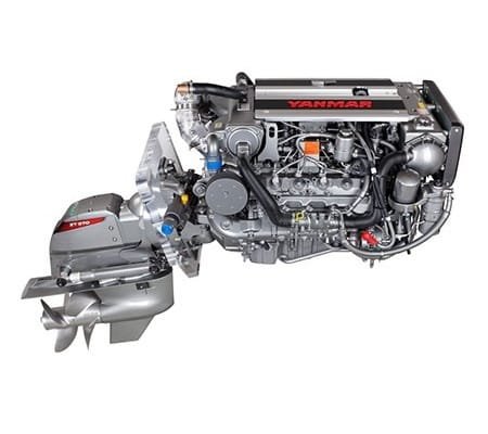 Yanmar 8LV320 Inboard Diesel Engine